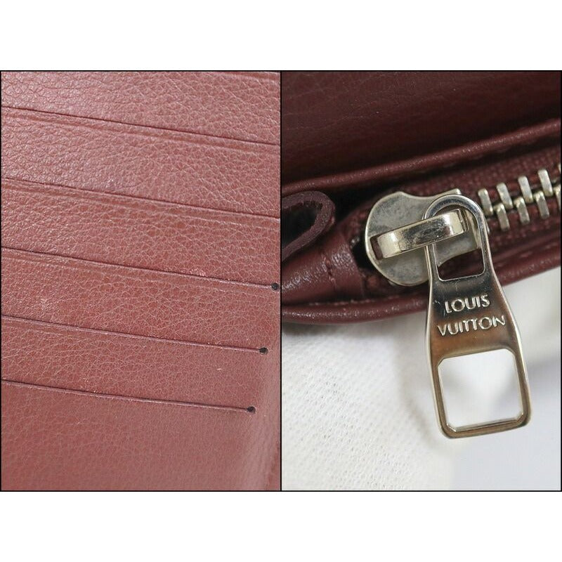 Louis Vuitton Portefeuille Brother Wallet Taurillon Bordeaux — view 7