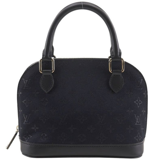 Louis Vuitton Little Alma M92146 Monogram Satin Black Sp0021 Ladies Handbag
