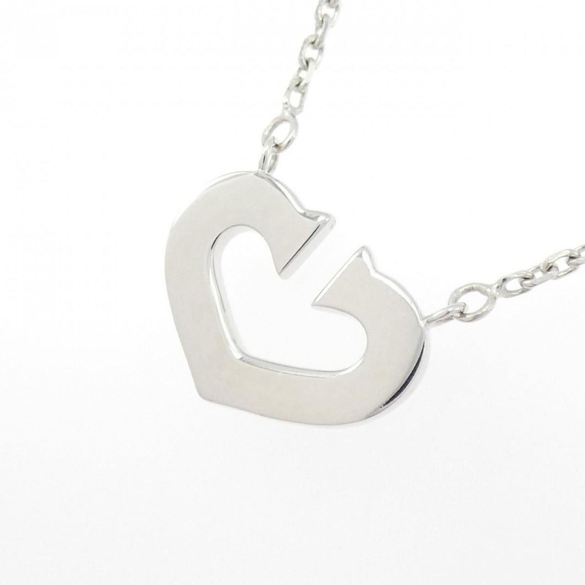 Cartier C Heart Size 40 Necklace — view 3