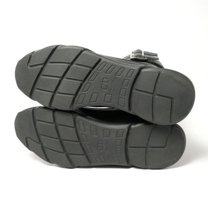 DIOR Sneakers Size 41 High Cut Sneakers Boots Shoes Black Made In Italy