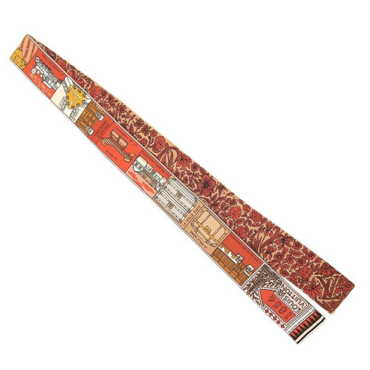 Louis Vuitton Bandeau BB Joudreux M70856 Silk Brown/red Rt0138 Women's Scarf