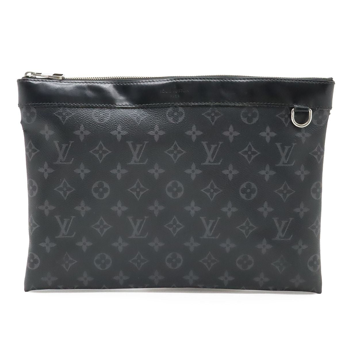Louis Vuitton Monogram Eclipse Pochette Discovery Clutch