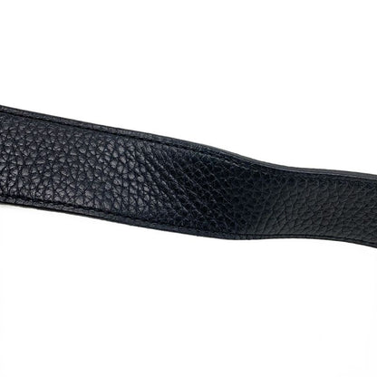 Hermes Shoulder Bag Lindy 30 Black Silver Hardware