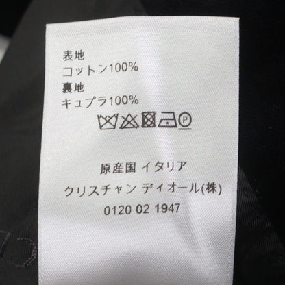 Dior Homme Logo Button Velour Single Jacket Tailored Black 46 — view 9