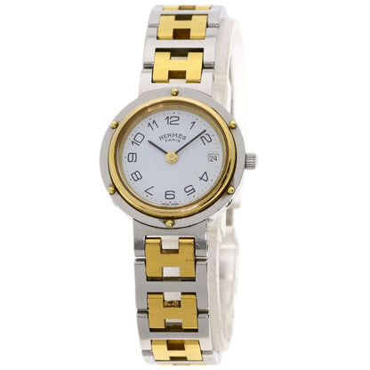 Hermes Clipper Vintage Buckle Watch SS Ssxgp