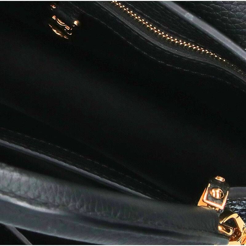 Louis Vuitton X Yayoi Kusama 23SS M21728 Capucines MM 2WAY Allover Leather