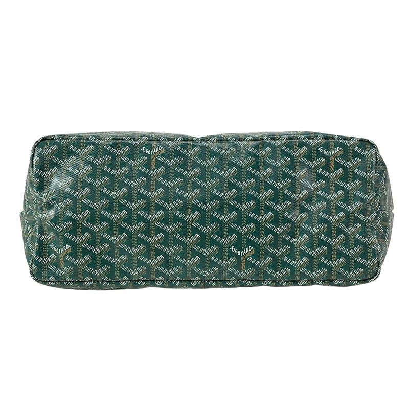 Goyard Shoulder Bag Saint Louis PM Green Leather