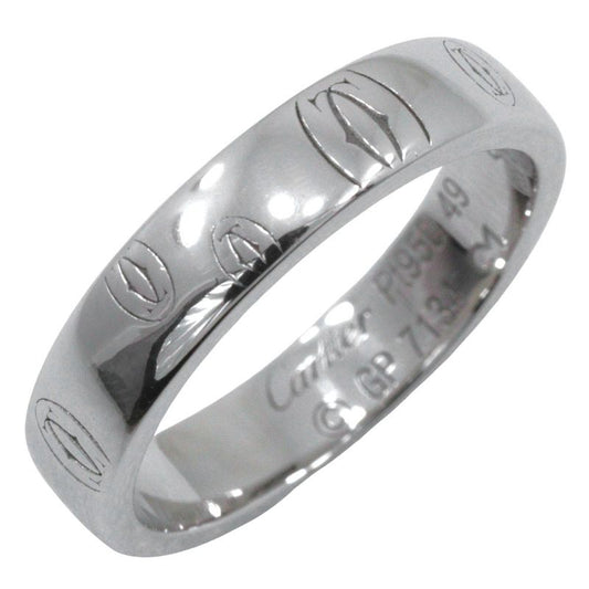 Cartier Happy Birthday Pt950platinum #9 Ladies 5.8g Ring