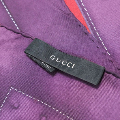 Gucci Scarf Horsebit Belt Motif All Over Total Silk 20250621 Ra5210