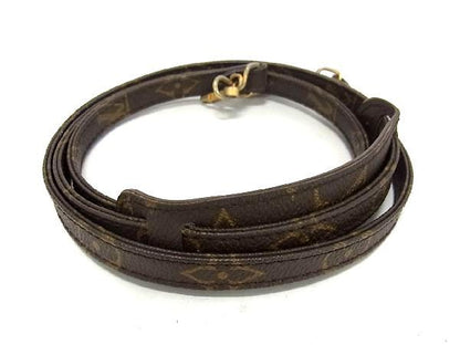 Louis Vuitton Monogram Bag Shoulder Strap Crossbody Women Brown Aq1244