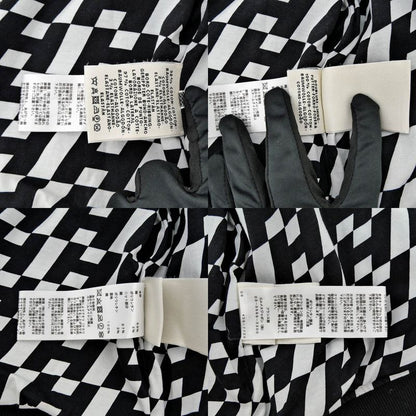 Hermes Zip Up Blouson Jacket 38 Size Black White Outerwear - Women's