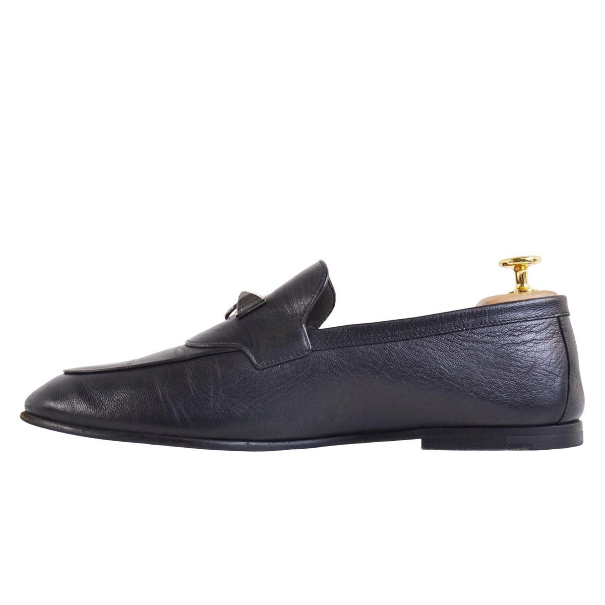 Hermes Blaise Loafers Mocha — view 6