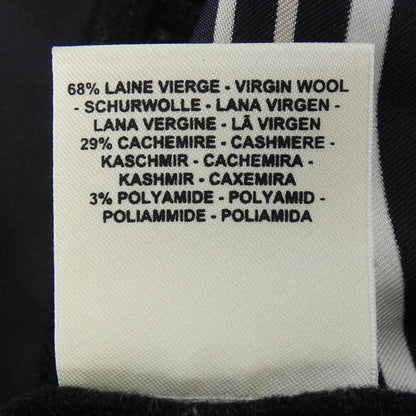 Hermes Bandana Print Navy & White Knit — view 4