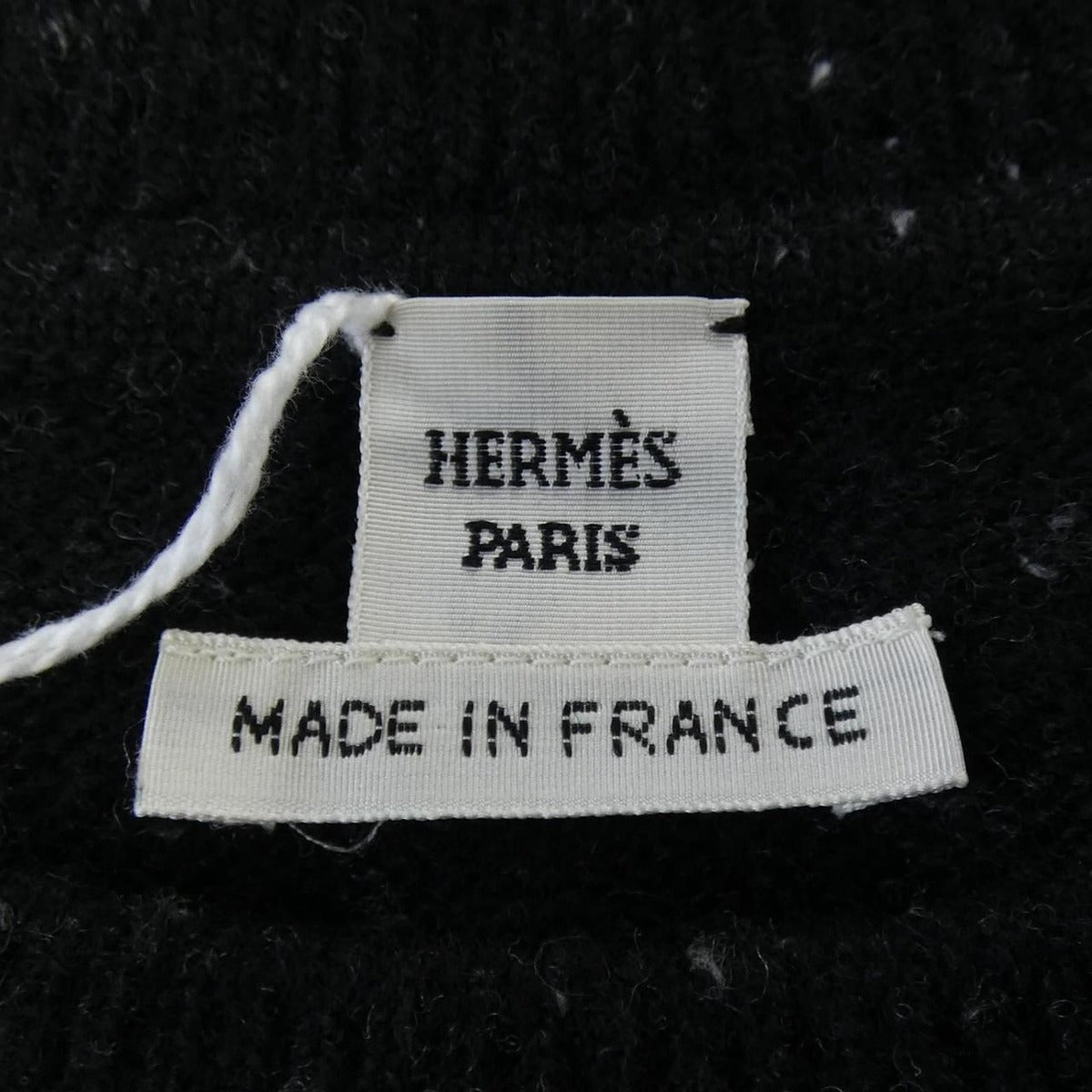 Hermes Bandana Print Navy & White Knit — view 5