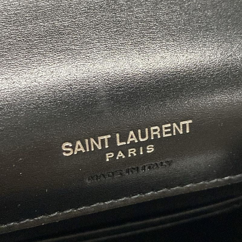 Saint Laurent Paris Shoulder Bag Solferino Mini 753963 Black Mini Bag Leather