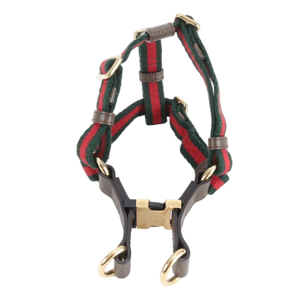 Gucci Sherry Line Pet Harness Adjustable Dog Equipment Torso Walking Outing — view 2