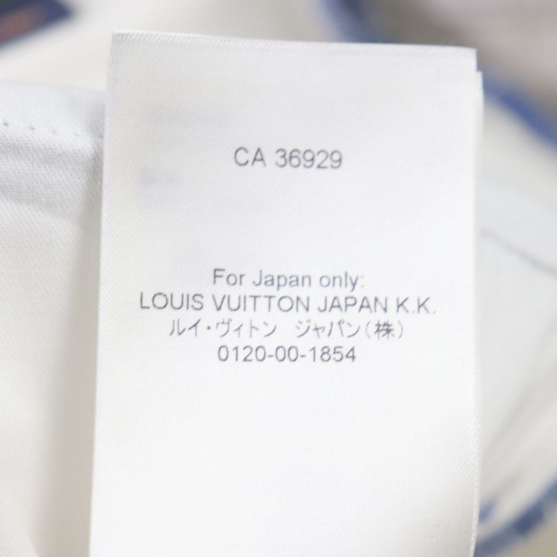  Louis Vuitton 22SS 1a9stj Amen Break Landscape Graphic Denim Pants Multi 32