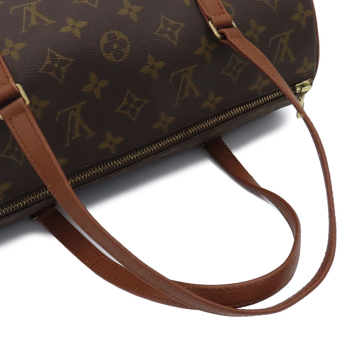 Louis Vuitton Papillon 30 Brown Gold Monogram Canvas Handbag — view 4