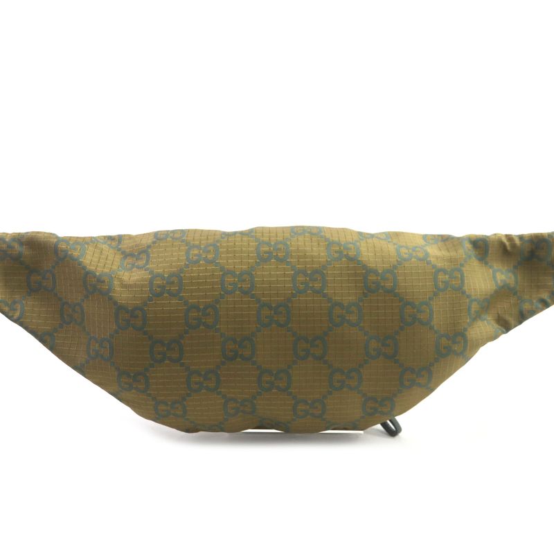 Gucci 792287 GG Ripstop Belt Bag Body Bag Leather Use Waist Bag Khaki Storage