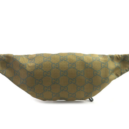 Gucci 792287 GG Ripstop Belt Bag Body Bag Leather Use Waist Bag Khaki Storage