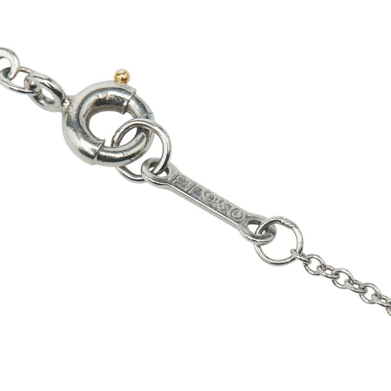 Tiffany & Co Beads Pave Diamond Pt950 Platinum Ladies Tiffany & Co