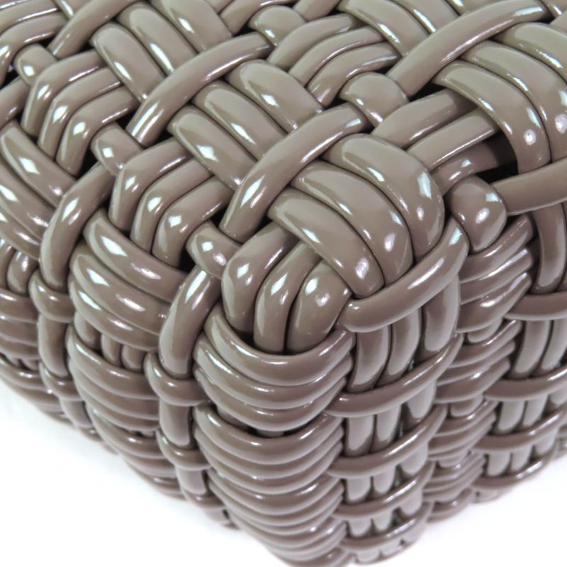 Balenciaga 671342 Bistro XS 2-way Basket Bag With Shoulder Grayish Storage With