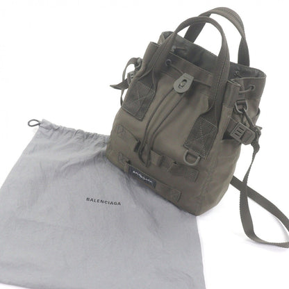 Balenciaga Army Recycled Polyamide 2-Way Shoulder Bag Khaki — view 2