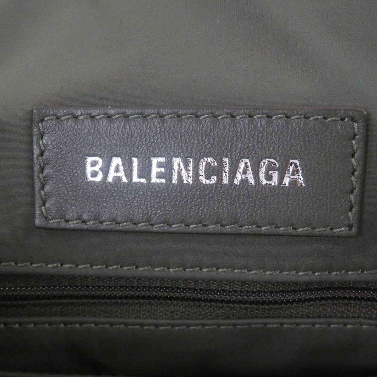 Balenciaga Army Recycled Polyamide 2-Way Shoulder Bag Khaki — view 9