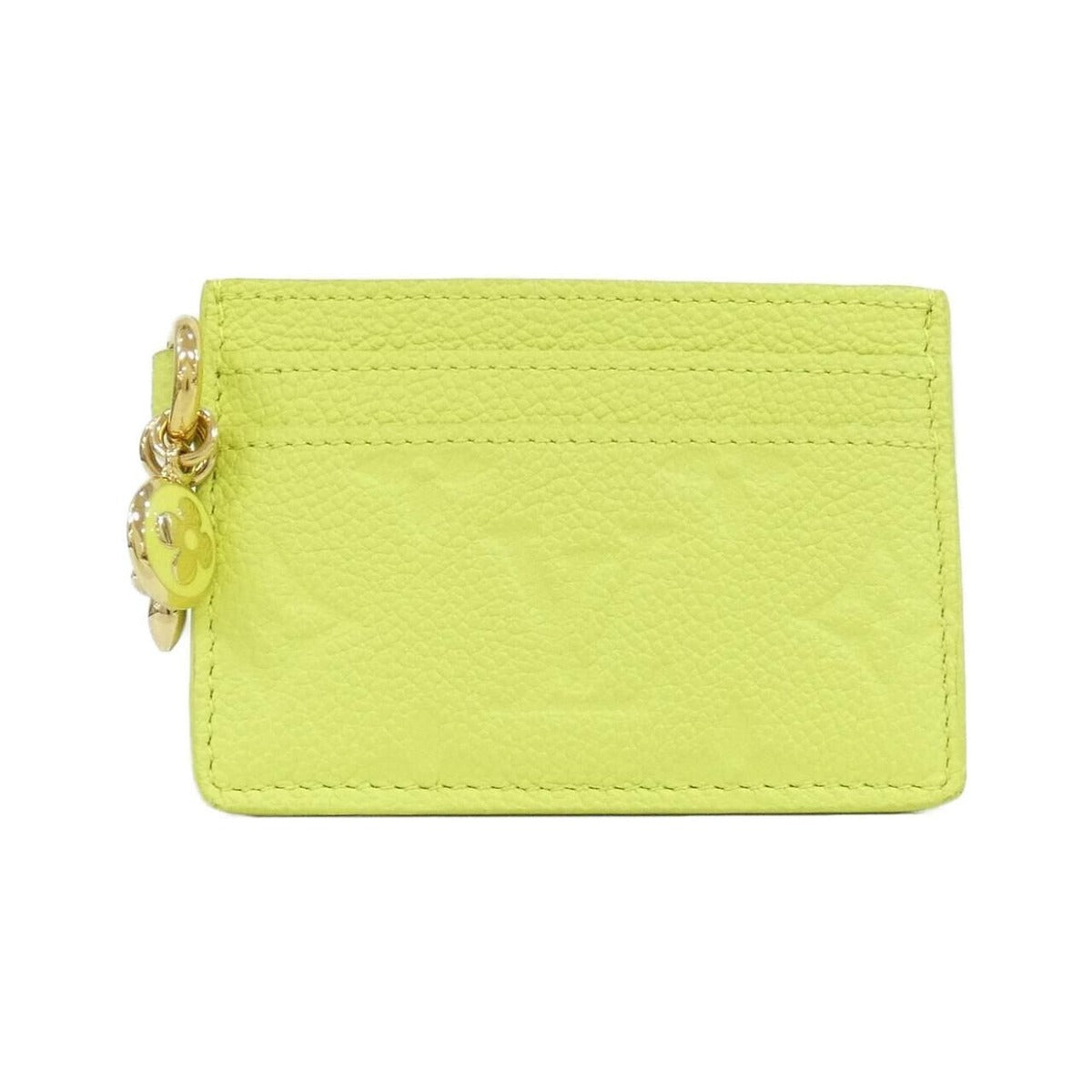Louis Vuitton Monogram Empreinte Card Holder Lvcharm Case Zesty Lime