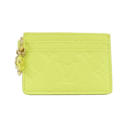 Louis Vuitton Monogram Empreinte Card Holder Lvcharm Case Zesty Lime