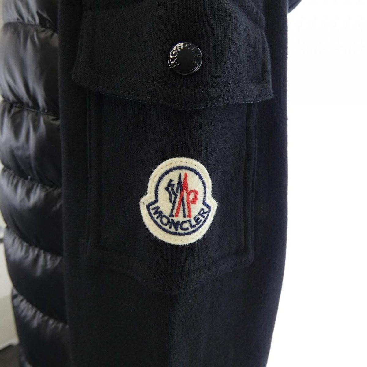 Moncler Down Jacket Black — view 7