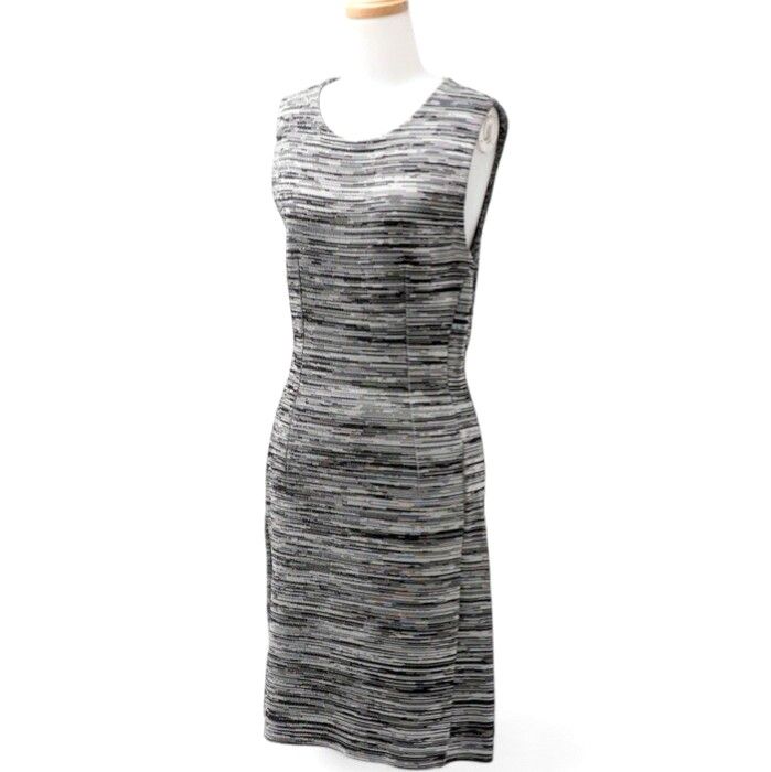 DIOR Dress Size 44 Sleeveless Knit Allover Midi 20230509 Gn2977