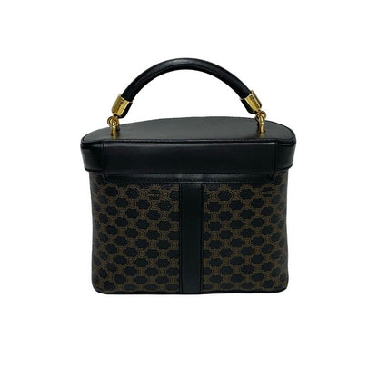 Celine Macadam Blason Pattern Triomphe Logo Hardware Leather 2-Way