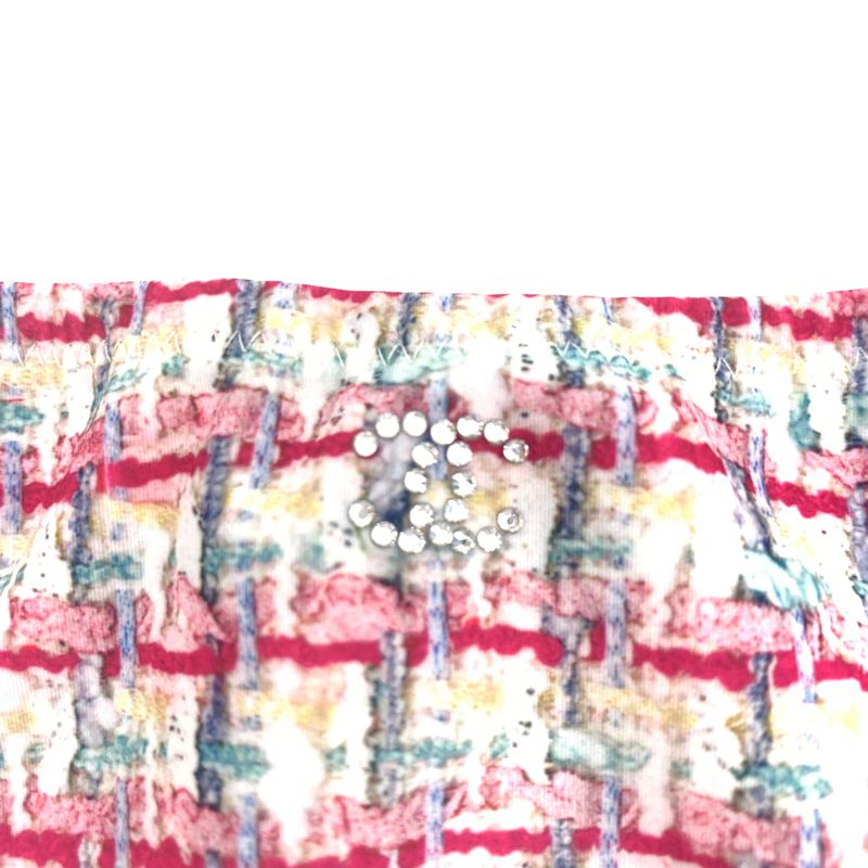 Chanel Swimsuit Bikini Bottom P71328v64080 2022 22M With Box With Camellia