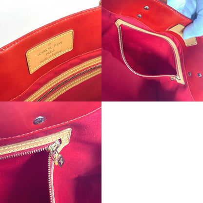 Louis Vuitton Shoulder Bag Reed GM M91084 Monogram Vernis Canvas Rouge Red