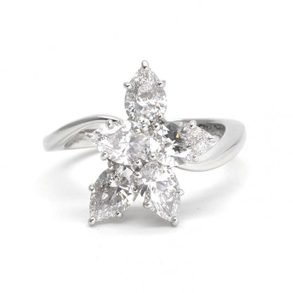 Harry Winston Cluster Star Ring
