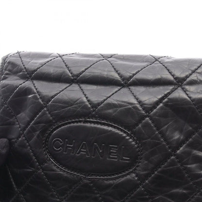 Chanel Shoulder Bag Wild Stitch Black Calf — view 11