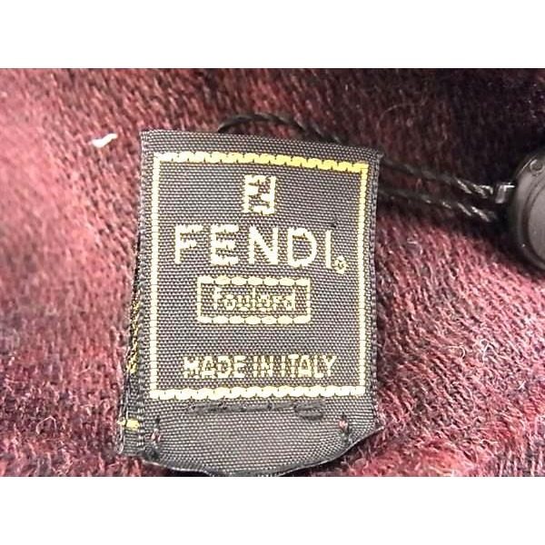 Fendi U-leh Kid Mohair Fringe Scarf Shawl Leh — view 3
