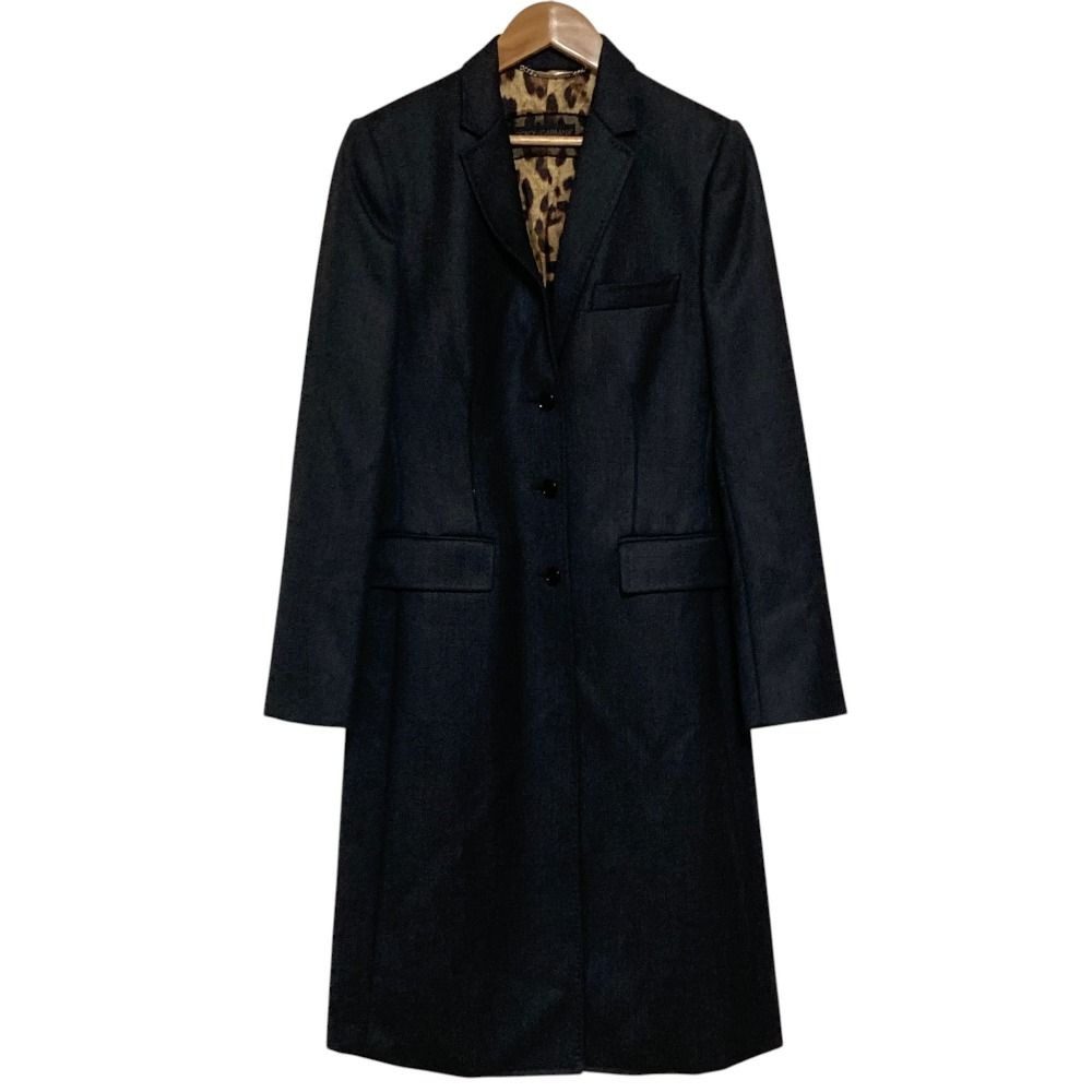 Dolce & Gabbana Lining Leopa Pattern le Gabardine Che Star Co to 40 Da Cugle