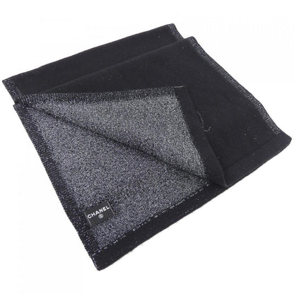 Chanel Scarf Cashmere Black