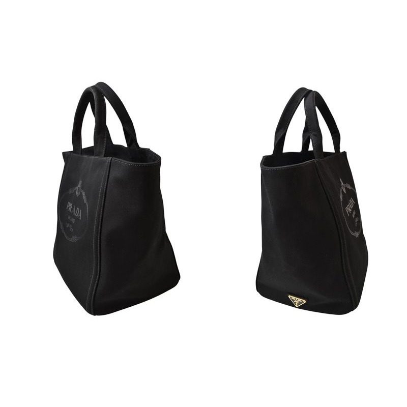 Prada Tote Canapa Canvas — view 2