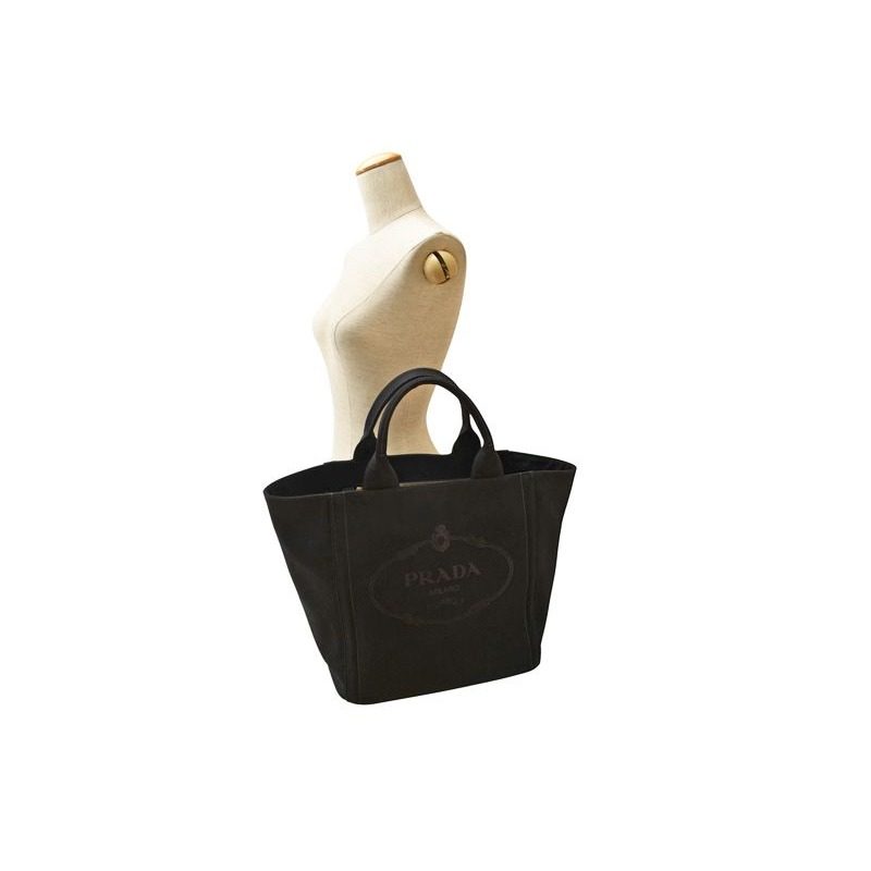 Prada Tote Canapa Canvas — view 3
