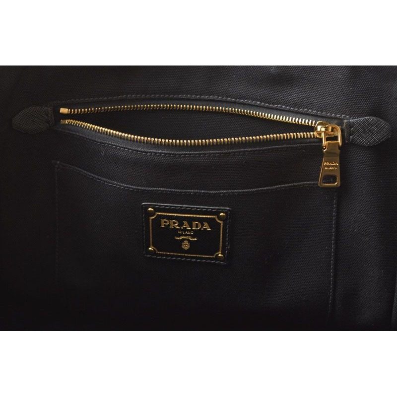 Prada Tote Canapa Canvas — view 9