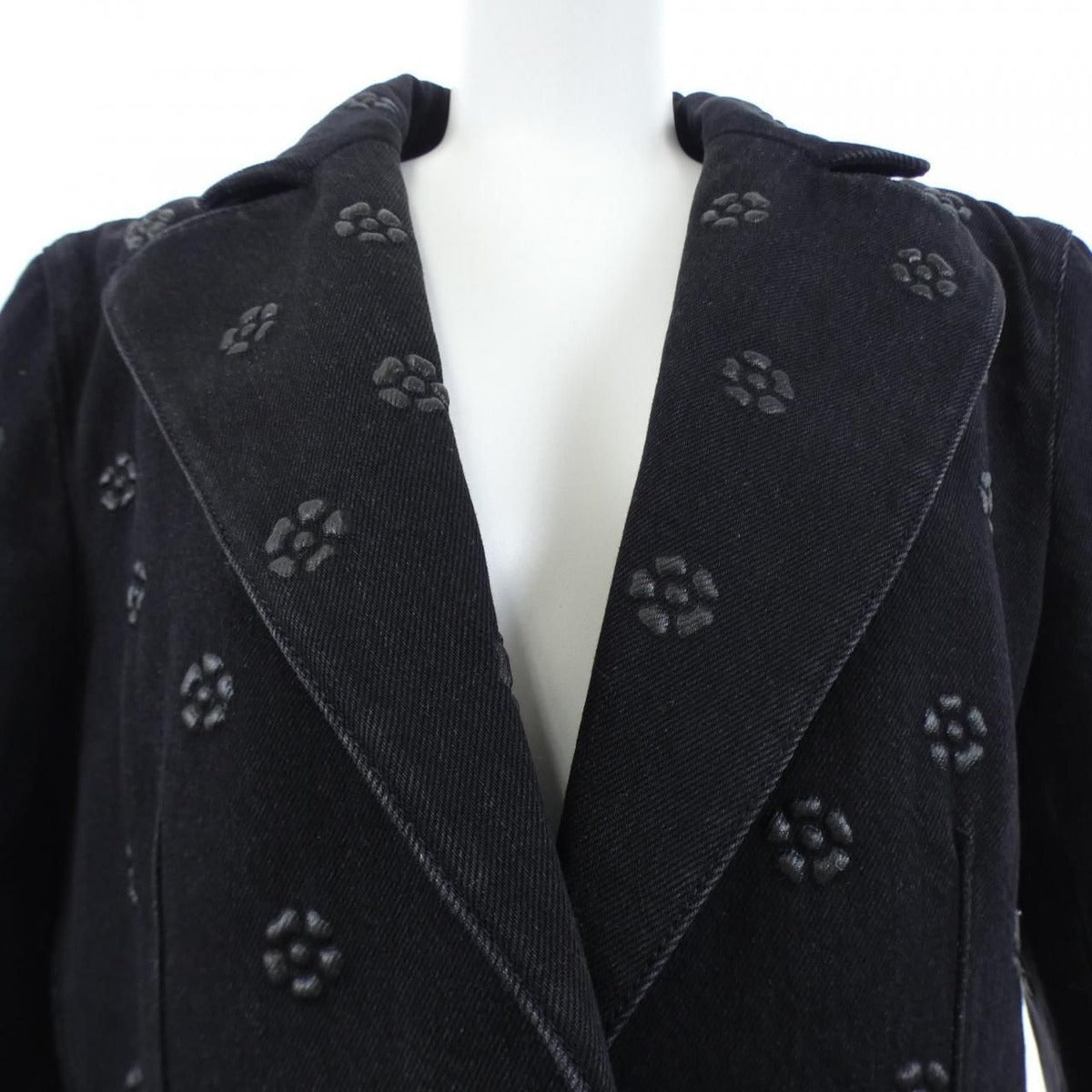Chanel Denim Jacket Gray 38 — view 6