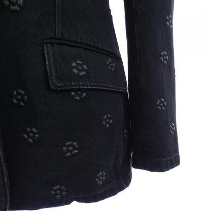Chanel Denim Jacket Gray 38 — view 7