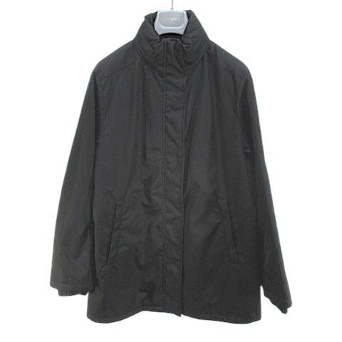 Prada Re-Nylon Jacket Coat Batting Middle Length