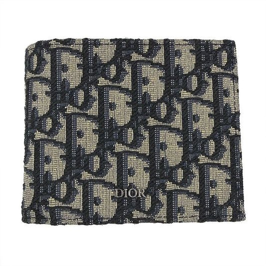 Dior Oblique Bifold Beige Wallet