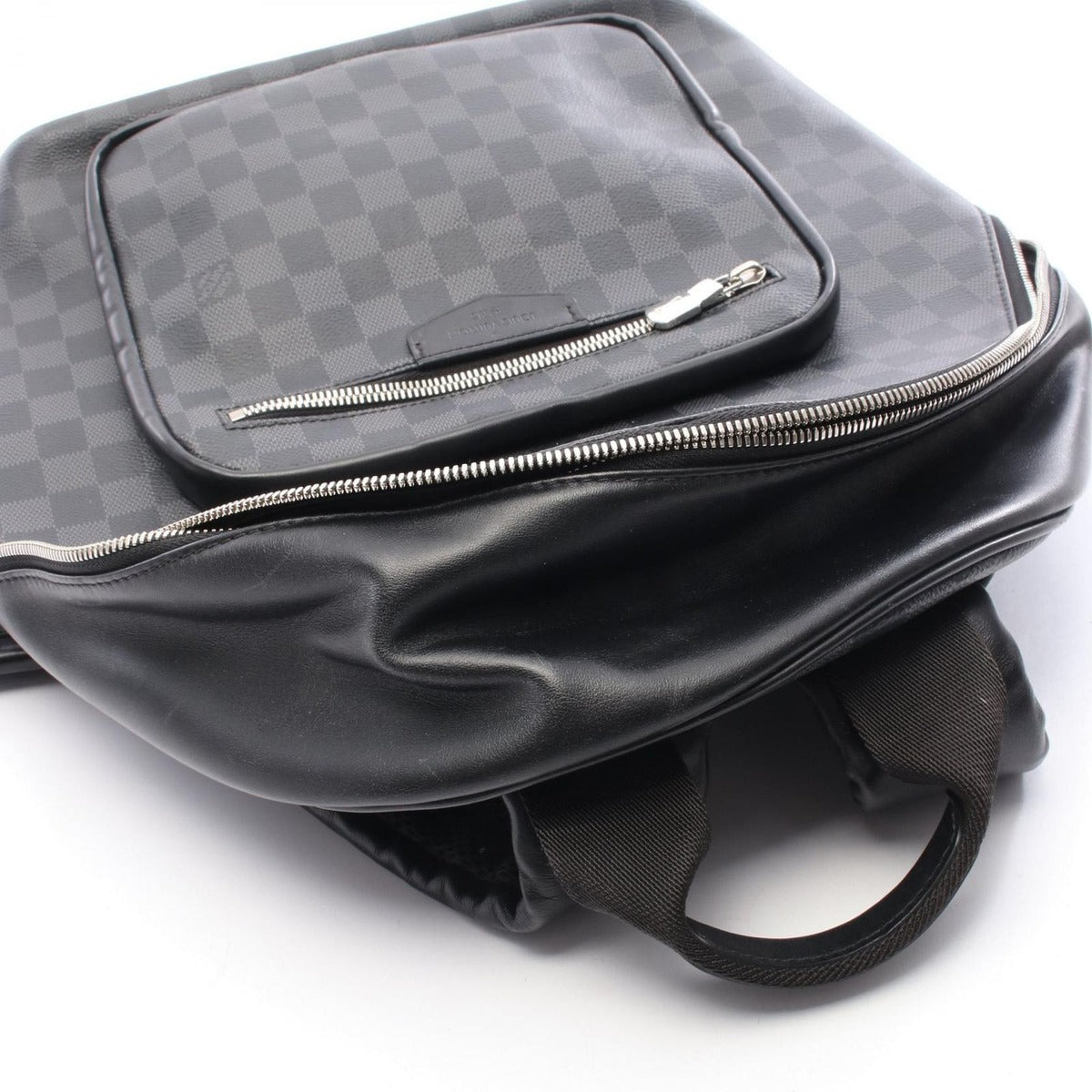 Louis Vuitton Backpack Josh NV Canvas Leather — view 7