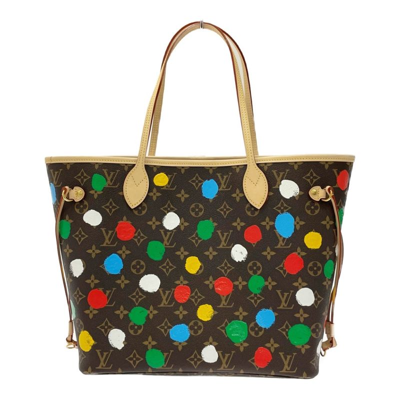 Louis Vuitton M46381 Monogram PVC X Yayoi Kusama Neverfull MM 395907 Shoulder