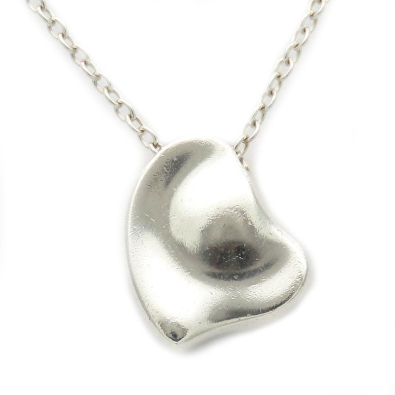 Tiffany & Co Necklace Full Heart 925 Silver 3.5 g Elsa Peretti